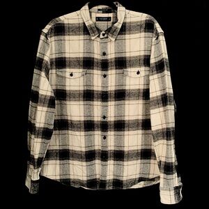Lucky Brand Classic Fit Plaid Flannel Shirt